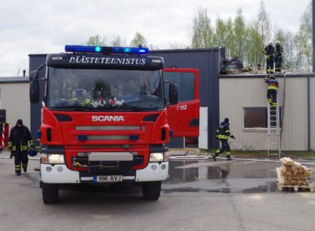 puidutööstuse tulekahju