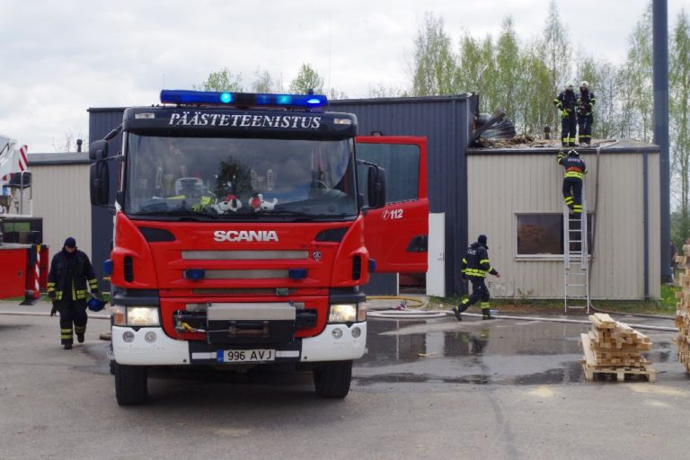 puidutööstuse tulekahju