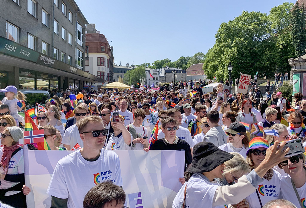 Tallinnas toimus Baltic Pride'i rongkäik - Lõunaeestlane