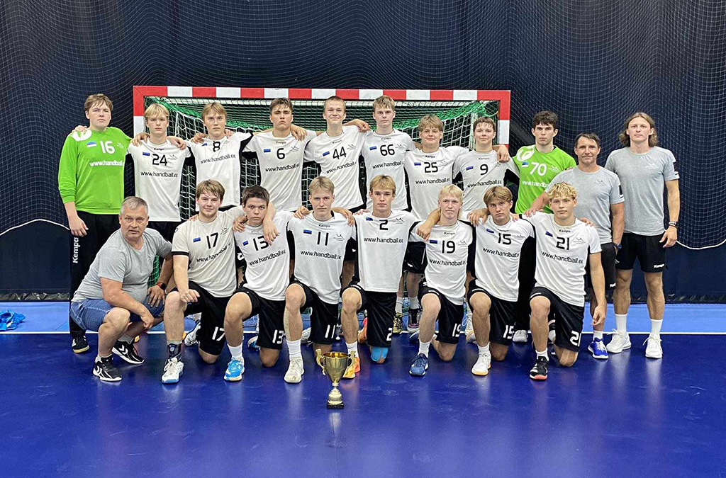 Eesti U18 käsipallikoondis noppis Balti mere turniirilt hõbeda